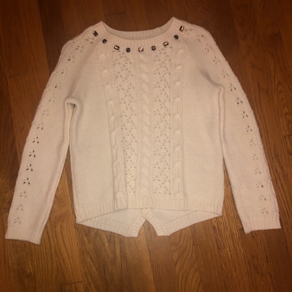 White sweater